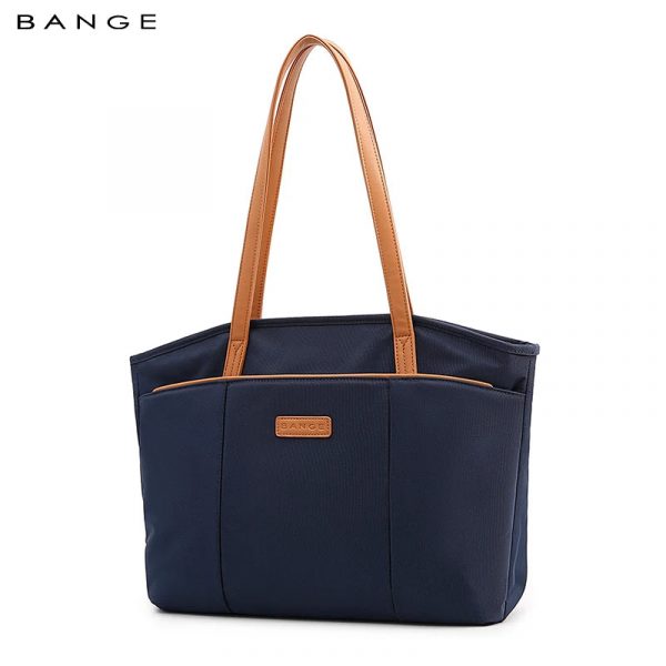 BANGE Large Capacity Waterproof Tote Bag 14" - Dark Blue