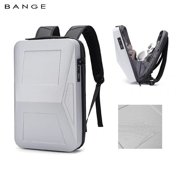 BANGE Hard Shell EVA Expandable TSA Laptop Backpack