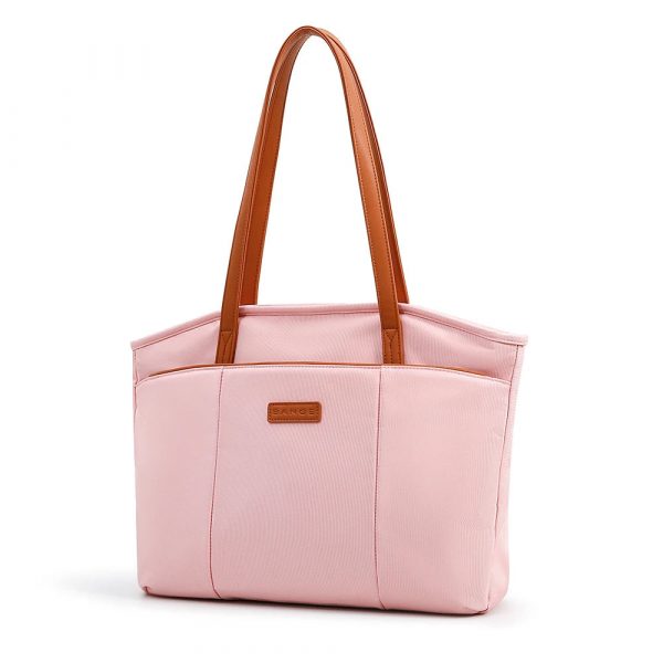 BANGE Large Capacity Waterproof Tote Bag 14" - Pink